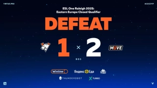 Virtus.pro уступила One Move в закрытой квалификации на ESL One Raleigh 202 ...